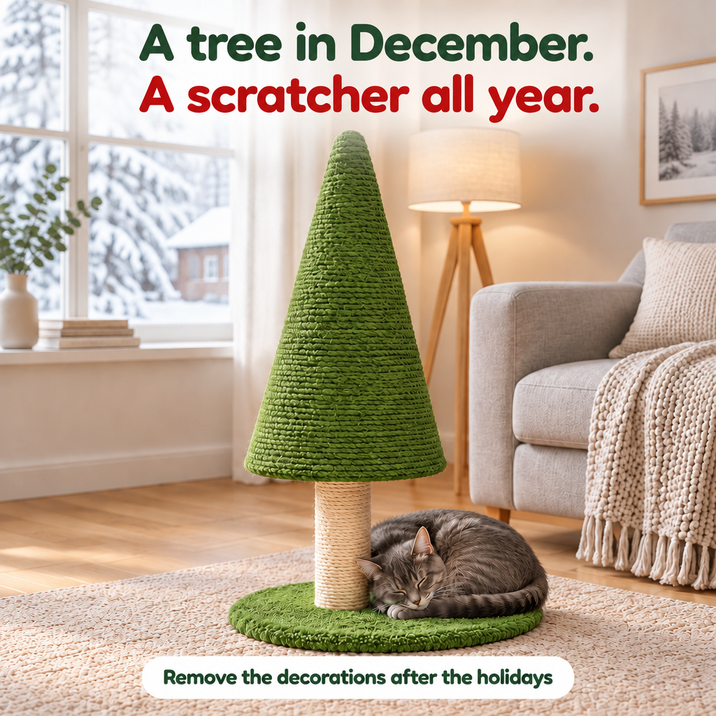 A tree in December, a scratcher all year #en