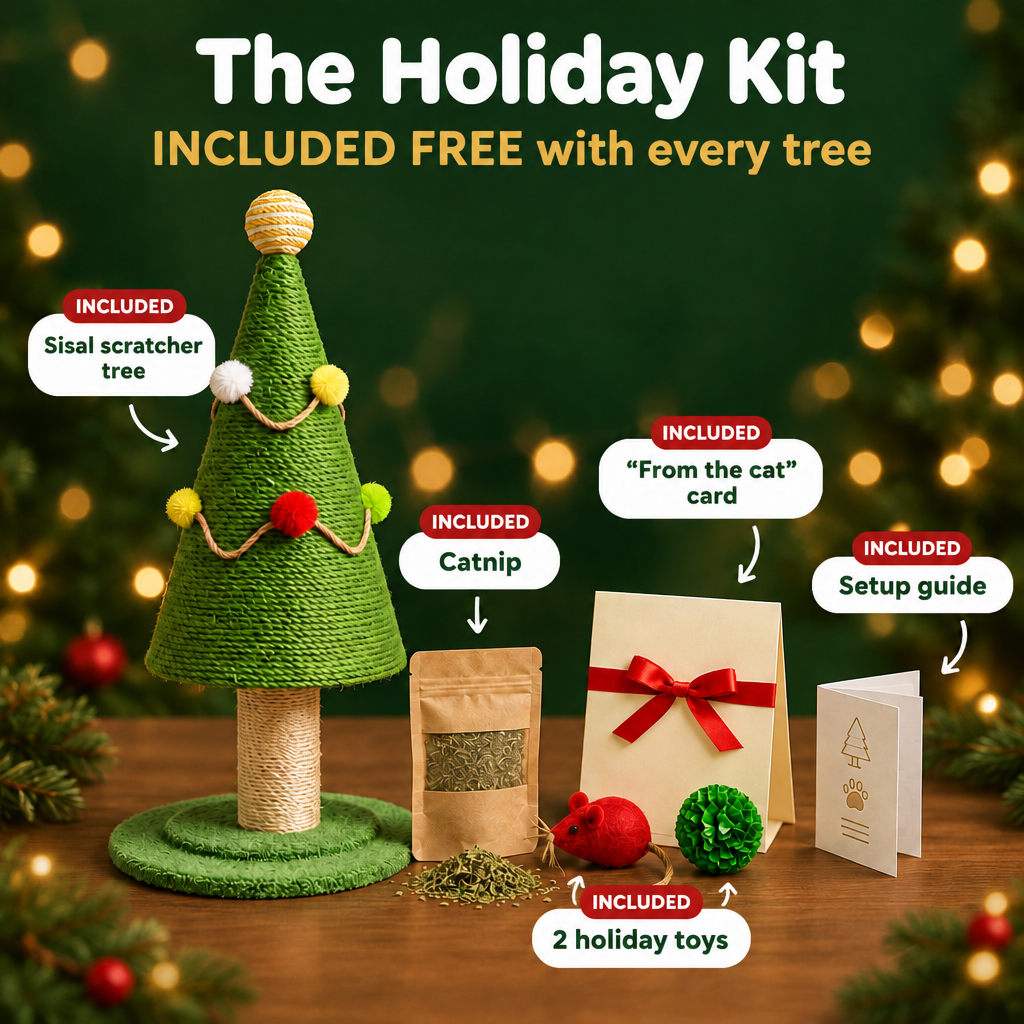 The Holiday Kit included free with every tree #en