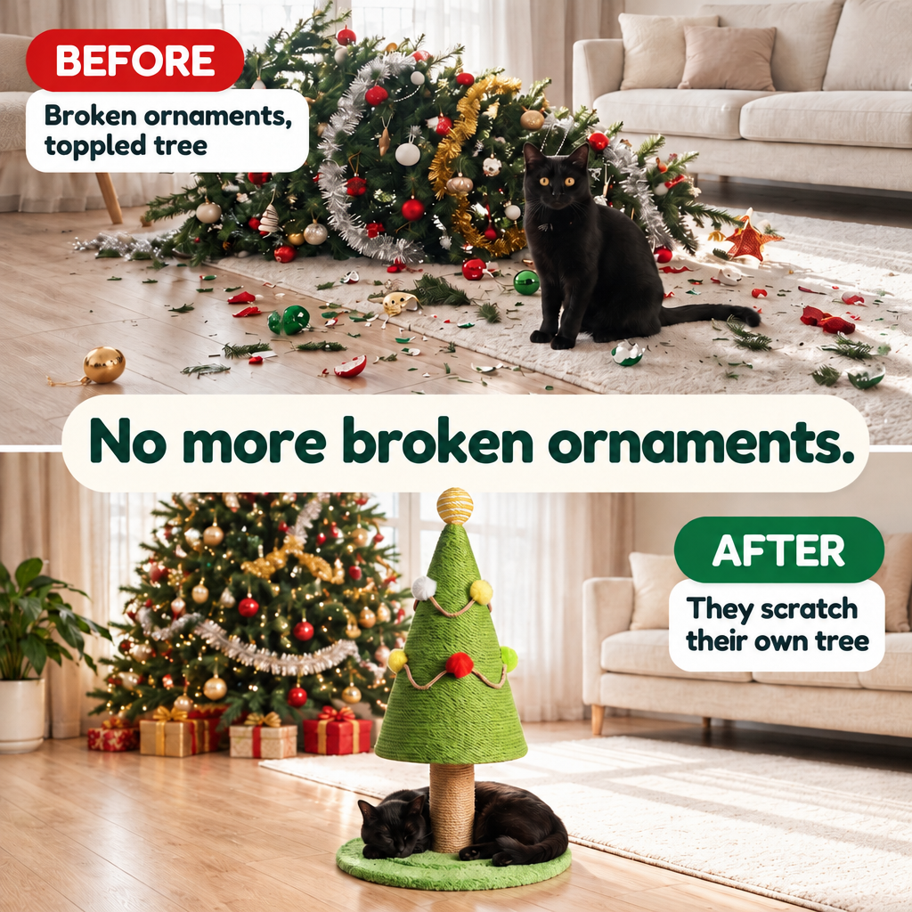 Before and after: no more broken ornaments #en